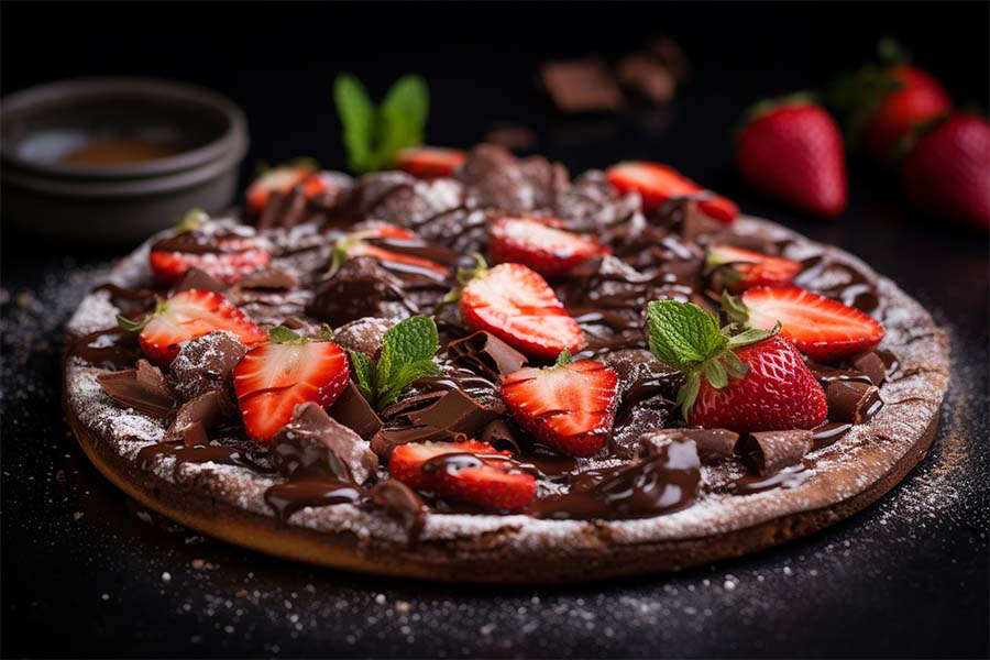 Süsse Pizzen