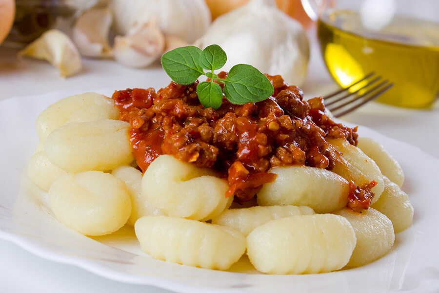 Gnocchi Bolognese