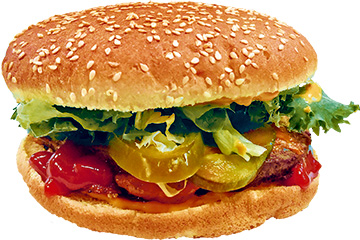 Chili-Cheese Beef Burger