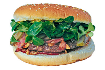 Hot Bacon Burger