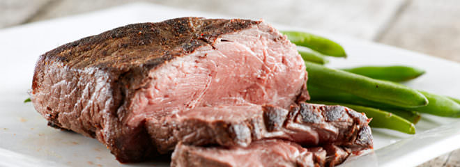 Black Angus Beef und Geflügelgerichte