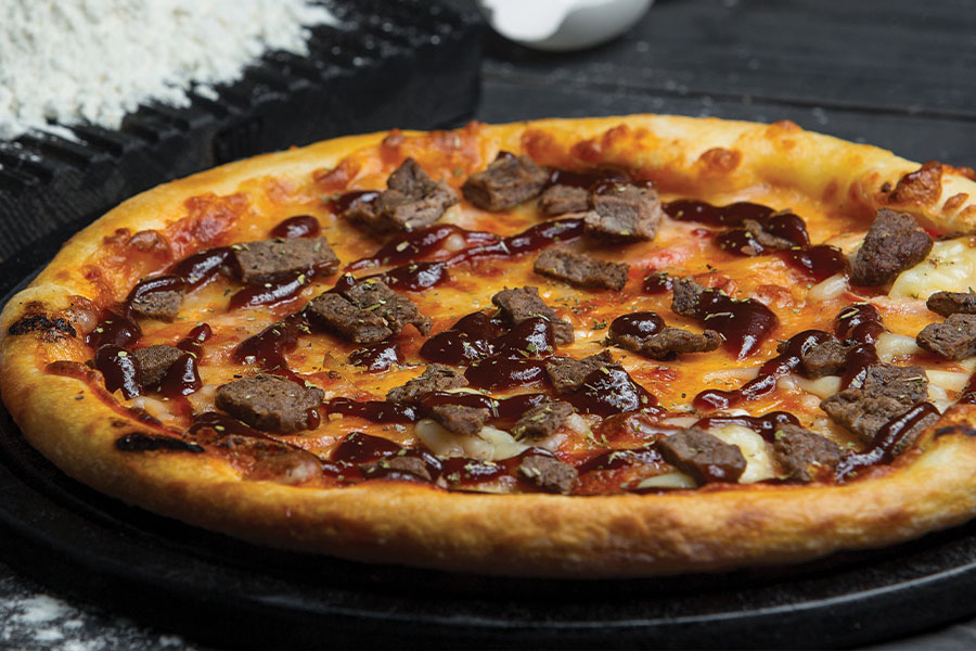 Hackfleischpizzen